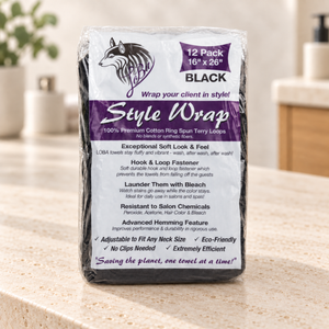 The Style Wrap Hair Salon Towel (12 Pack)